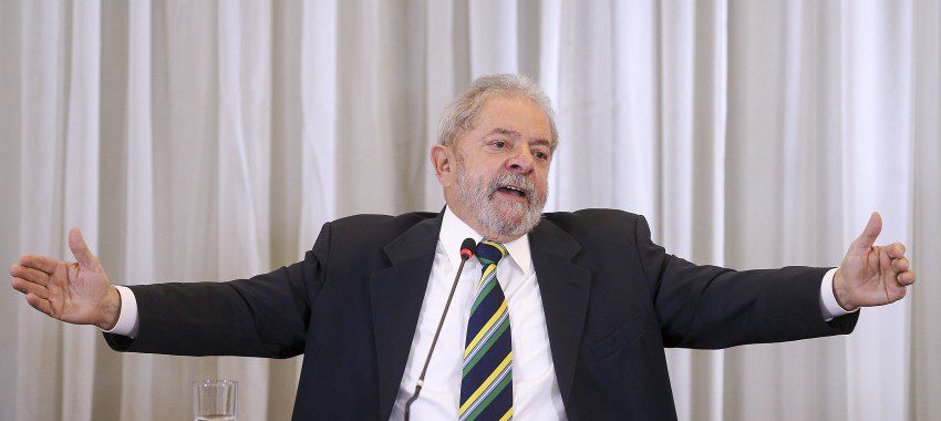 28/03/2016- São Paulo- SP, Brasil- O ex-presidente Luiz Inácio Lula da Silva participa de coletiva à imprensa internacional. Foto: RIcardo Stuckert/ Insituto Lula